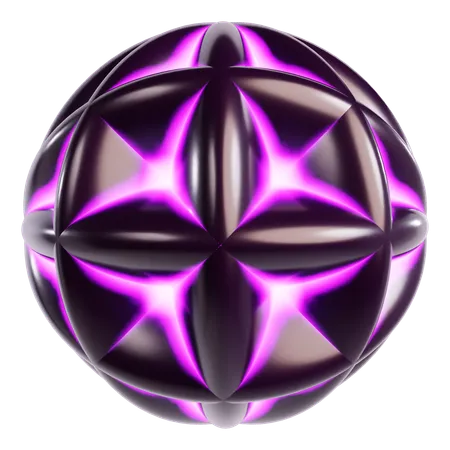 Abstrakte kosmische Sphäre  3D Icon