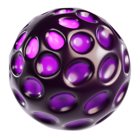 Abstrakte kosmische Sphäre  3D Icon