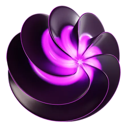 Abstrakte kosmische Sphäre  3D Icon