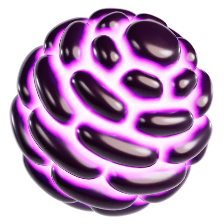 Abstrakte kosmische Sphäre  3D Icon