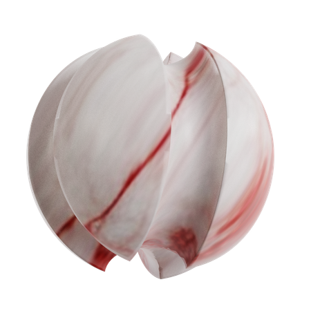 Abstrakter hohler Kreis  3D Icon