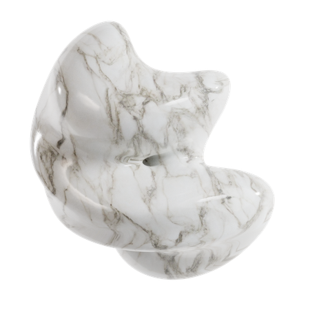 Abstrakter Kreis Twist  3D Icon