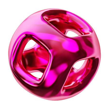 Abstrakter Ring  3D Icon