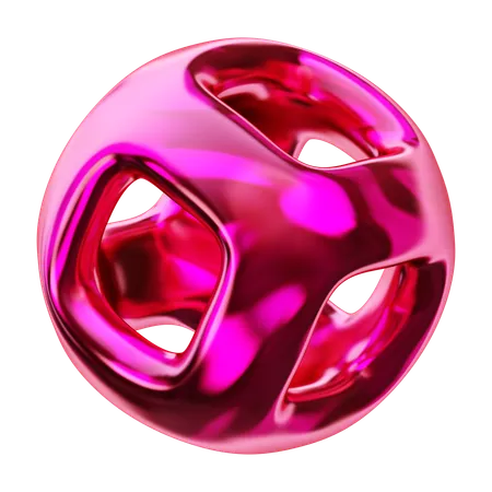 Abstrakter Ring  3D Icon