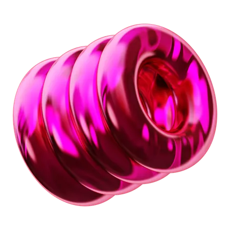 Abstrakter Ring  3D Icon