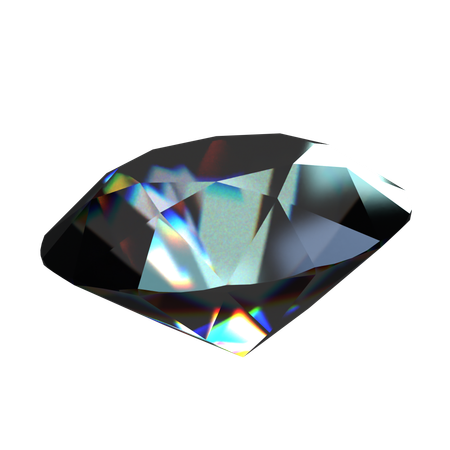 Diamante abstrato  3D Icon