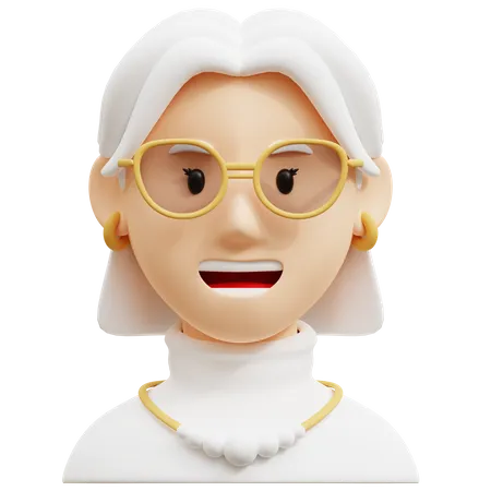 Abuela rica  3D Icon