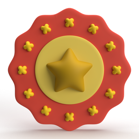 Abzeichen  3D Icon