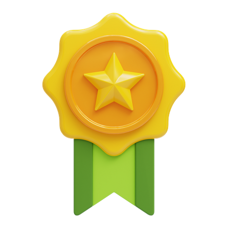Abzeichen für Premiumqualität  3D Icon
