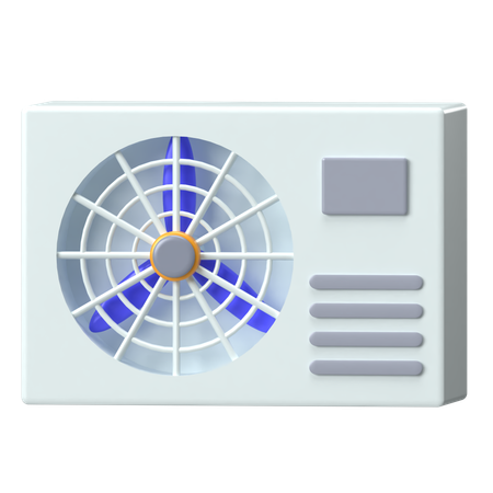 Ac Condenser  3D Icon