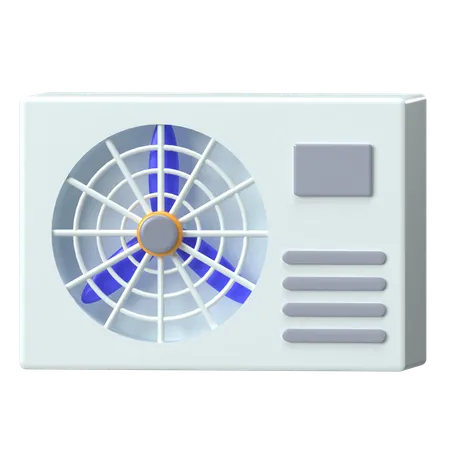 Ac Condenser  3D Icon