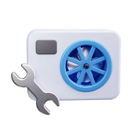 Ac Repair  3D Icon