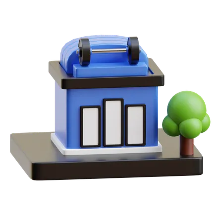 Academia  3D Icon