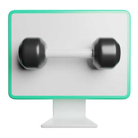 Academia on-line  3D Icon