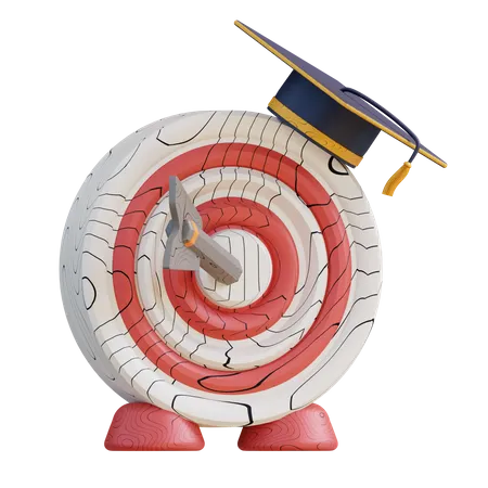 Academic Goal  3D Icon