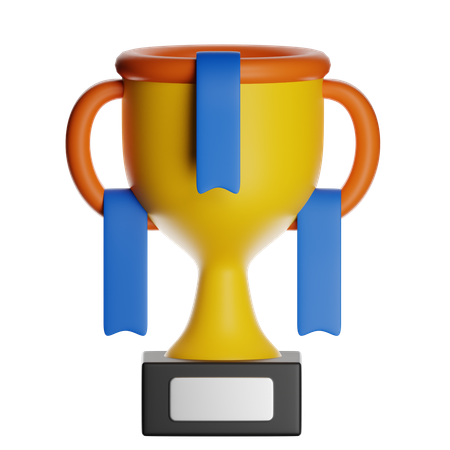학업 트로피  3D Icon