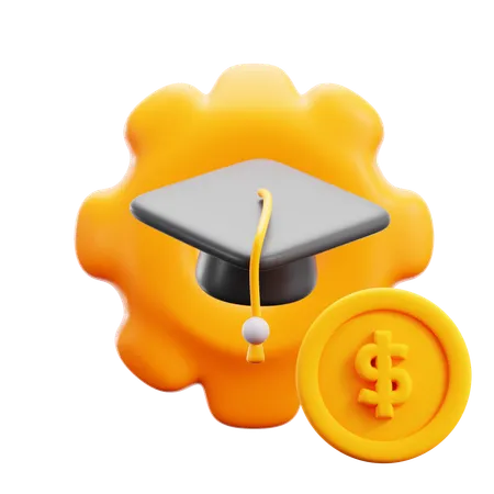 Academy Schollarship  3D Icon