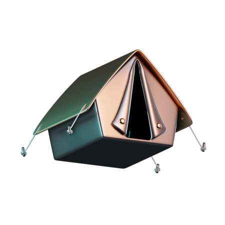 Acampamento  3D Icon