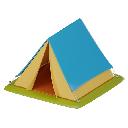 Acampamento  3D Icon