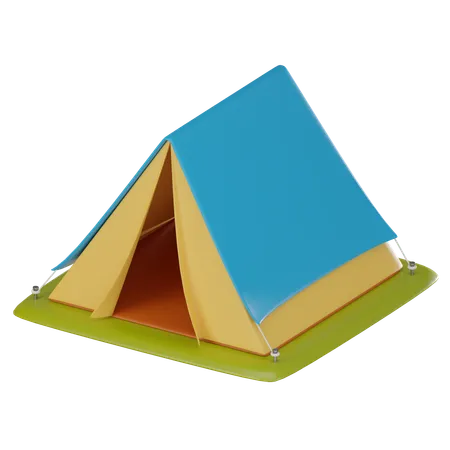 Acampamento  3D Icon