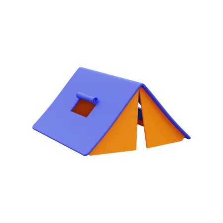Acampamento  3D Icon