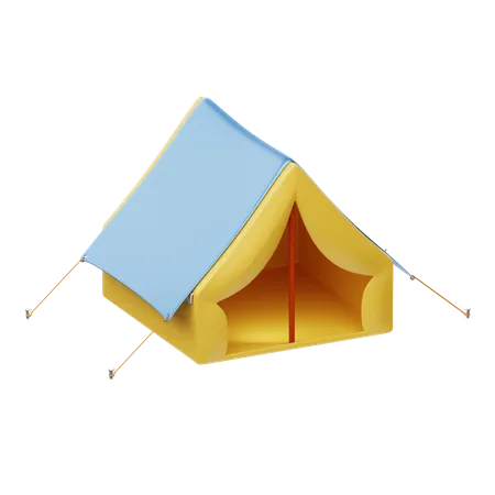 Acampamento  3D Icon