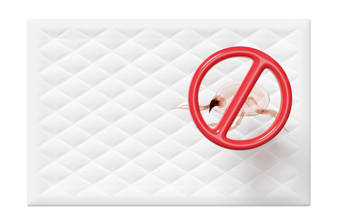 Ácaros no quarto  3D Icon