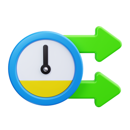 Acceleration  3D Icon