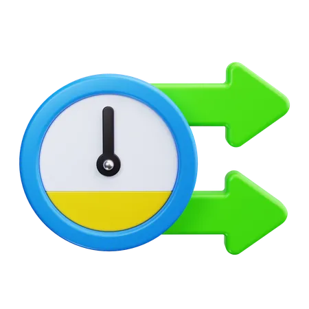 Acceleration  3D Icon