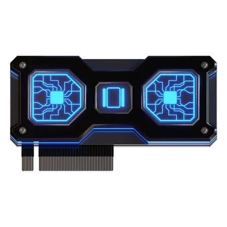 Accélération du GPU  3D Icon