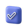 3d accept logo