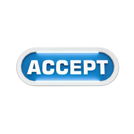 Accept  3D Icon