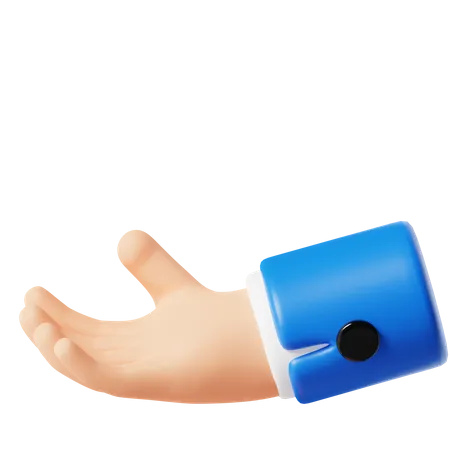 Accept Hand Gesture  3D Icon