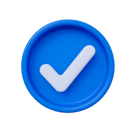 Accepté  3D Icon