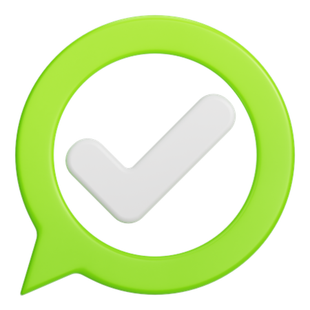 Accepted  3D Icon