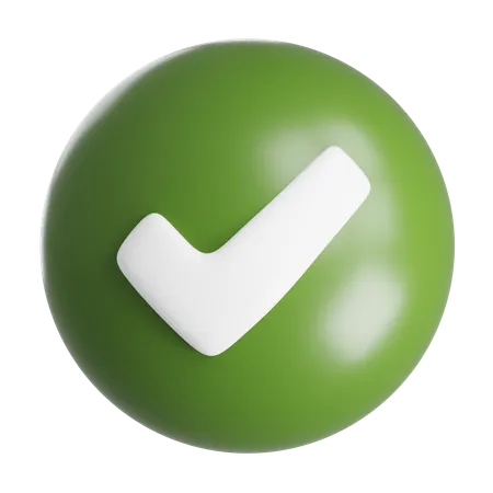 Accepted  3D Icon