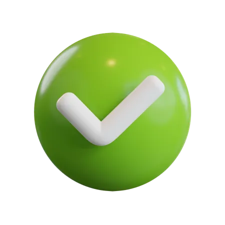 Accepted  3D Icon