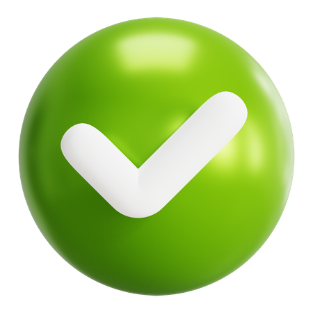 Accepted  3D Icon
