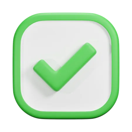 Accepter  3D Icon