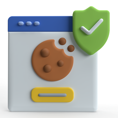 Accepter les cookies  3D Icon