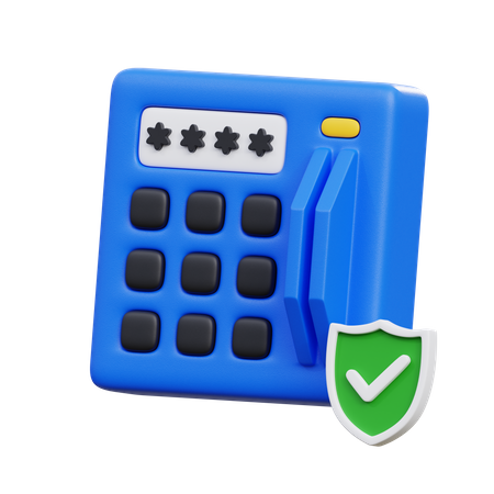 Access Card  3D Icon