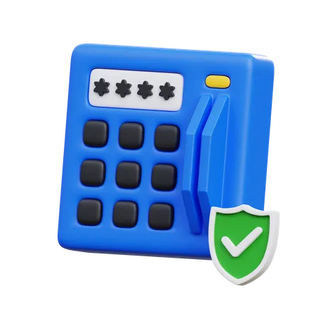 Access Card  3D Icon