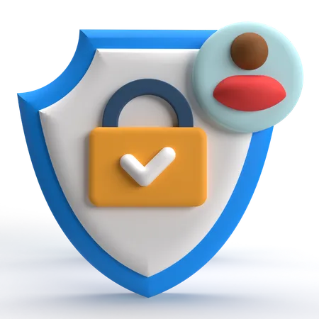 Access Control  3D Icon