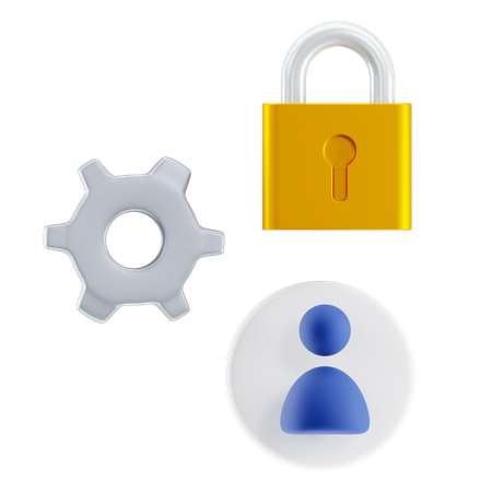 Access Control  3D Icon