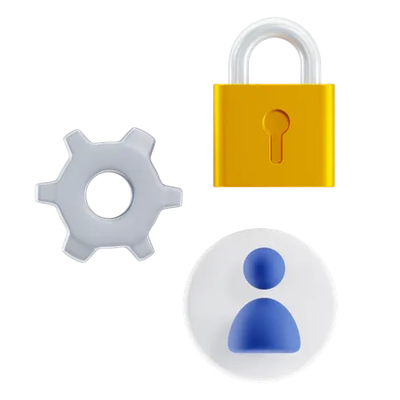 Access Control  3D Icon