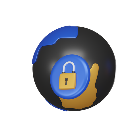 Access Control  3D Icon