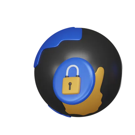 Access Control  3D Icon