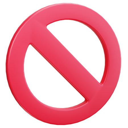 Access Denied  3D Icon