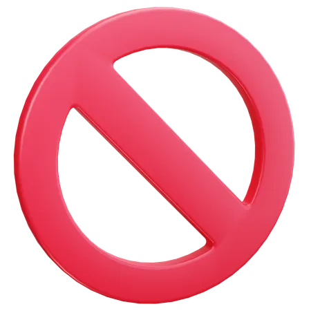 Access Denied  3D Icon