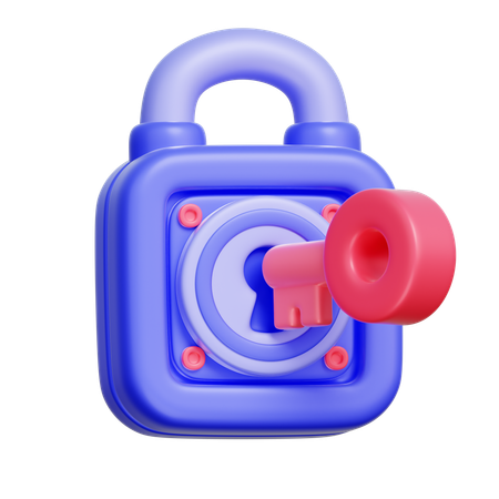 Access Key  3D Icon
